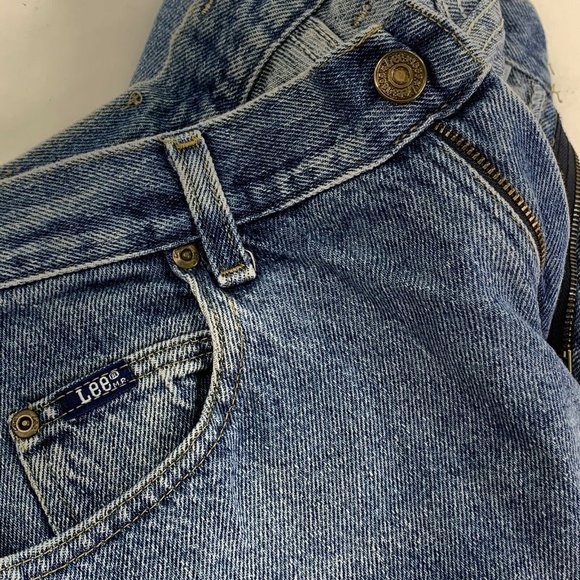 90s Lee Womens High Waist Mom Jeans - Picture 3 of 7